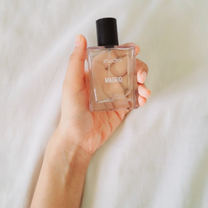 Dior Sauvage Elixir decant in a glass bottle