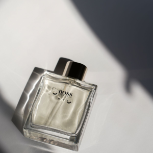 Creed Aventus decant in a glass bottle