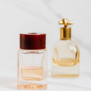 Xerjoff Naxos decant in a glass bottle